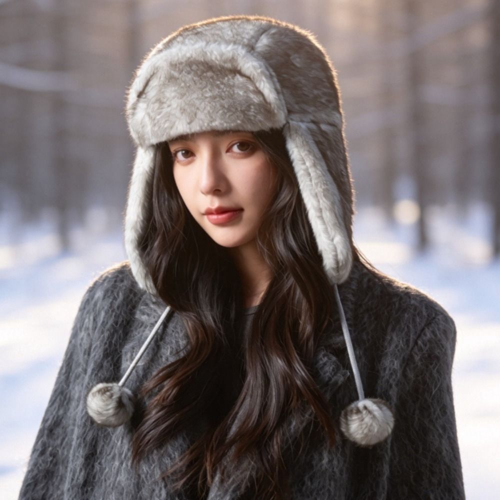 قبعة شتوية دافئة من البوليستر  - مراجعة Trapper Hat Ear Flap وسعره